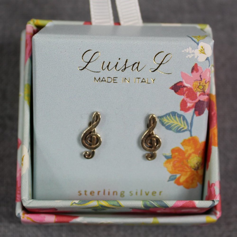 Sterling Silver Earrings from Luisa L (NIB)